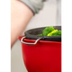 Colador Kitchenaid 17Cm Borde Metalico Negro