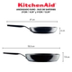 Set 2 Sartenes Kitchenaid Anodizado Duro 21/31Cm