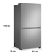 Heladera LG Side By Side 658LT Inverter