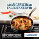 Olla con tapa Farberware 5,6lt antiadherente negro