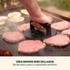 Prensa de hierro para hamburguesas CISB-111 de Cuisinart®