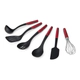 Set De Utensilios Kitchenaid 6 Pzs Rojo
