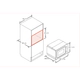 Microondas Candy empotrable 900w