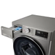 Lavarropas LG 8.5 Kg Gris Inverter Ai Dd Steam Wifi