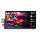SMART TV LG 43" UHD 4K AI