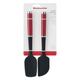 Set De Espatulas Kitchenaid X2 Rojo