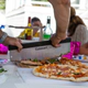 Cortador de pizza de acero inoxidable 38cm Alfrescamore CPS-050 de Cuisinart®