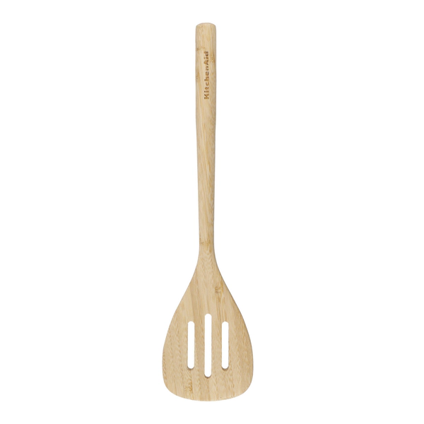 Espátula Ranurada Kitchenaid Bambu