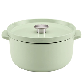 Olla Kitchenaid 5,6Lts Hierro Fundido Esmaltado Verde