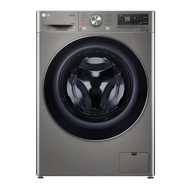 Lavasecarropas LG Inverter 9/5 Kg Inox