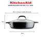 Sarten Con Tapa Kitchenaid Anodizado 4,7 Lts