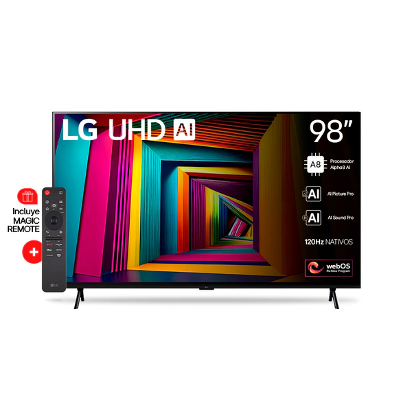 Smart TV Lg 98" UHD 4K Thinq AI