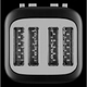 Tostadora Kitchenaid 4 Rebanadas Negro Matte