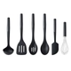 Set De Utensilios Kitchenaid 6 Pzs Negro