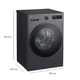 Lavasecarropas LG 15 + 8 Kg Inverter