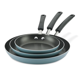 Set 3 sartenes Farberware 20, 24 y 30cm antiadherentes azul