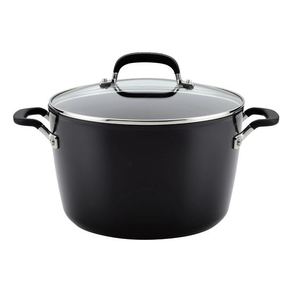 Olla Con Tapa Kitchenaid 7,5Lts Anodizado