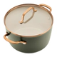 Bateria de cocina Kitchenaid 12 Pzs Anodizado Evergreen