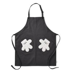 Delantal De Cocina Ajustable Con Bolsillos Farberware Disney Algodón Negro
