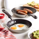 Set 2 sartenes Farberware 21 y 25cm antiadherentes gris