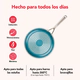 Bateria de cocina Kitchenaid 10 Pzs Ceramico Agave