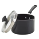 Olla con tapa Farberware 2,8lt antiadherente negro