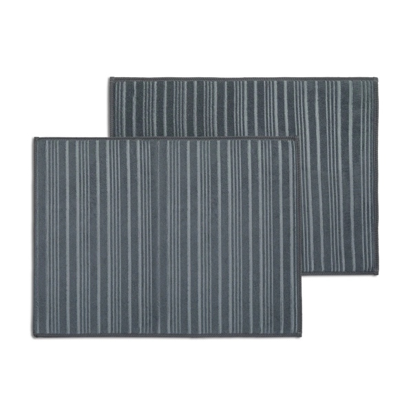 Set de 2 Mat de Secado Kitchenaid Gris