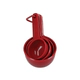 Set tazas medidoras Kitchenaid 4 Pzs. rojo