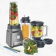 Licuadora Compacta Jueguera Cuisinart Hurricane CPB380AR 1Lt 500W