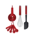 Set De Repostería Kitchenaid 11 Pzs Rojo