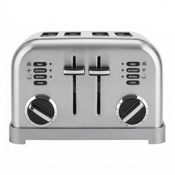 Tostador metálico de 4 Rebanadas CPT-180 de Cuisinart®