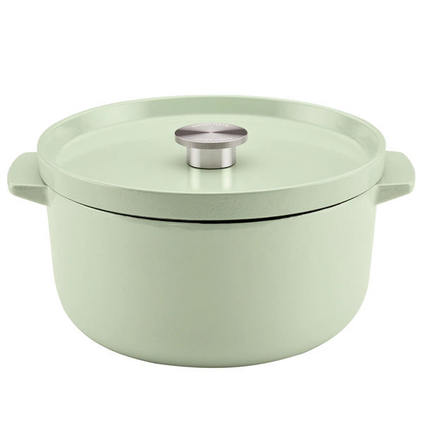 Olla Kitchenaid 5,6Lts Hierro Fundido Esmaltado Verde