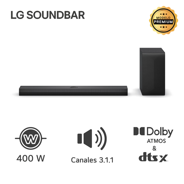 Barra De Sonido LG 400W 3.1.1Ch Dolby Atmos