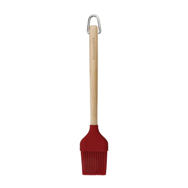 Pincel Pasteleria Silicona Kitchenaid Mango Abedul Rojo