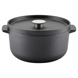 Olla Kitchenaid 5,6Lts Hierro Fundido Induccion Negro