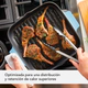 Sarten Cuadrada Kitchenaid Hierro Fundido Esmaltado 28Cm Azul