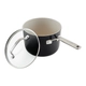 Olla Con Tapa Kitchenaid 2,8Lts Ceramica Antiadherente Negro