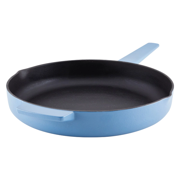 Sarten Kitchenaid Hierro Fundido 30Cm Esmaltado Azul