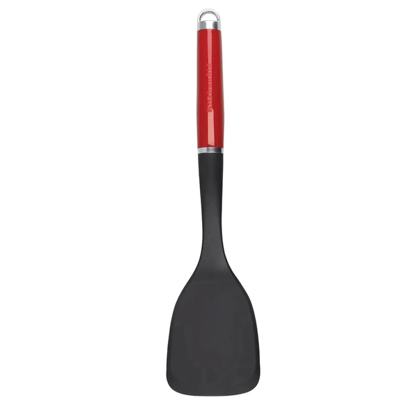 Espatula Corta Kitchenaid Nylon Roja