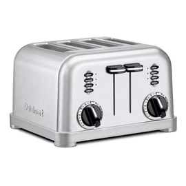 Tostador metálico de 4 Rebanadas CPT-180 de Cuisinart®