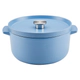 Olla Kitchenaid 5,6Lts Hierro Fundido Esmaltado Azul