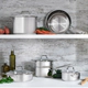 BATERIA DE COCINA CUISINART 77-11G 11 PIEZAS ACERO INOX