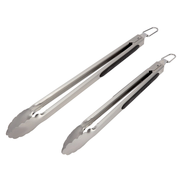 SET DE 2 PINZAS PARA PARRILLA CUISINART CIT-2123 30 Y 38CM ACERO INOX