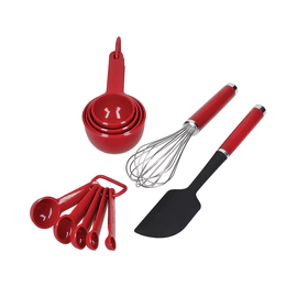 Set De Repostería Kitchenaid 11 Pzs Rojo