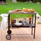 CARRITO PARA LA PARRILLA CUISINART CPT-200 ACERO INOX (CHI)