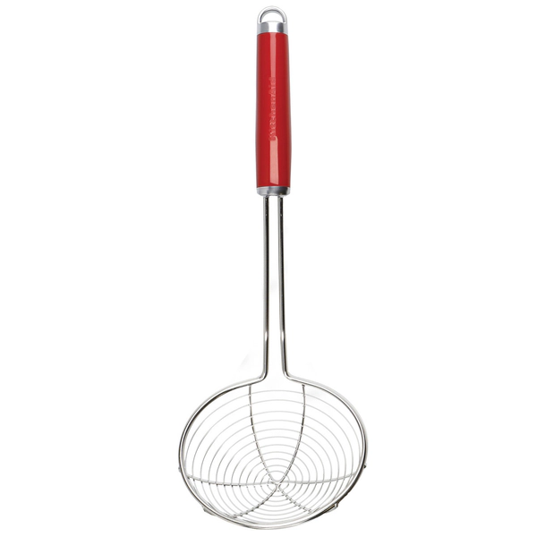 COLADOR KITCHENAID KAG010OHERE ACERO INOX ROJA