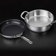 BATERIA DE COCINA CUISINART 77-14N 14 PIEZAS ACERO INOXIDABLE