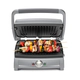 PARRILLA PLANCHA GRILL ELECTRICA CUISINART GR102CL COMPACTA