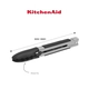 PINZAS DE CIERRE LATERAL KITCHENAID KQG205OHOBE 30CM NEGRO (CHI)
