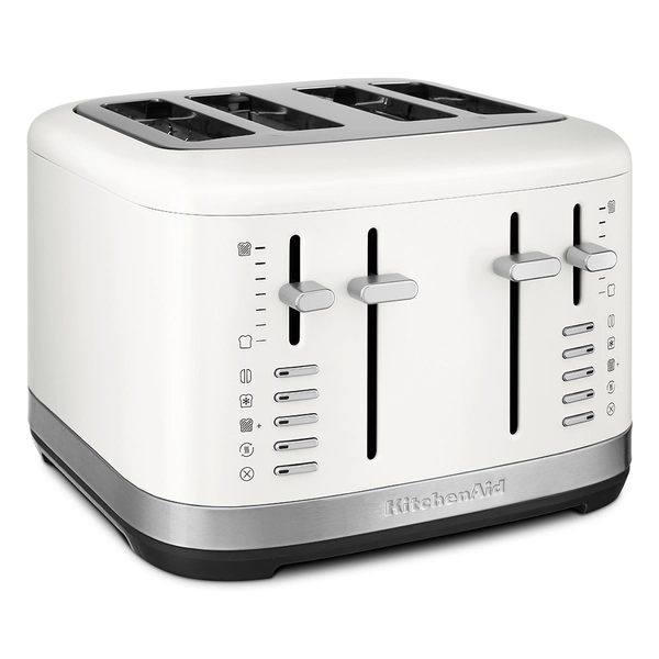 TOSTADORA KITCHENAID LKMT4109RPL 4 REBANADAS BLANCO PORCELANA